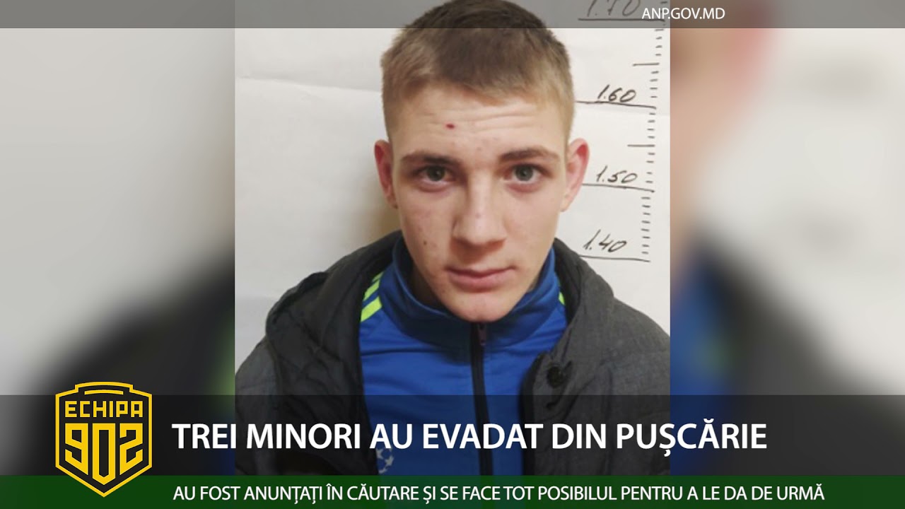 TREI MINORI AU EVADAT DIN PUȘCĂRIE