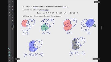 Video for  Homework H06.2 Properties of Sets