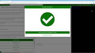 Basic CSS  Override Styles in Subsequent CSS  28/44 Learn freeCodeCamp