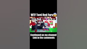 FNF Character Test Tord Red Fury #Shorts