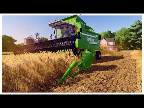 Living the Tough Life of an American Farmer - Farming Simulator 22