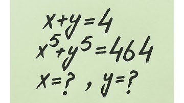 Harvard University Entrance Exam Question l Olympiad Math Algebric Problem