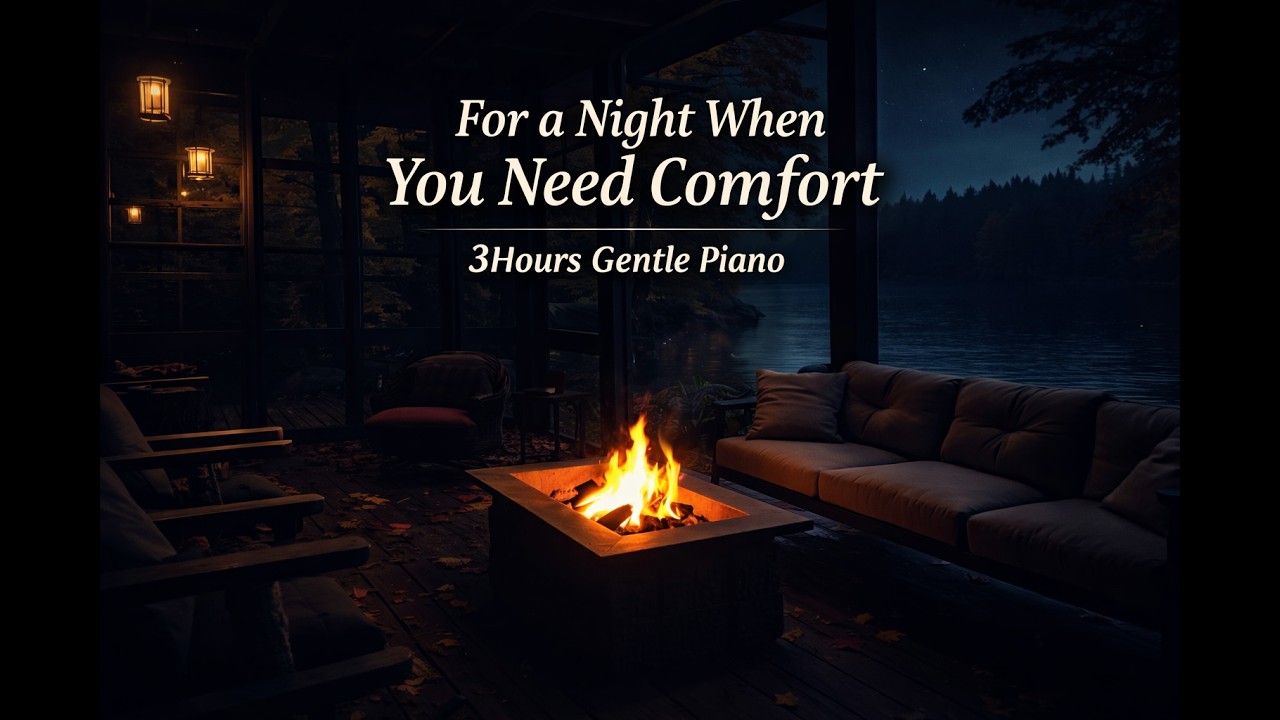 Comforting Piano 🌙 3 Hours Sleep Music for Relaxation & Stress Relief ...
