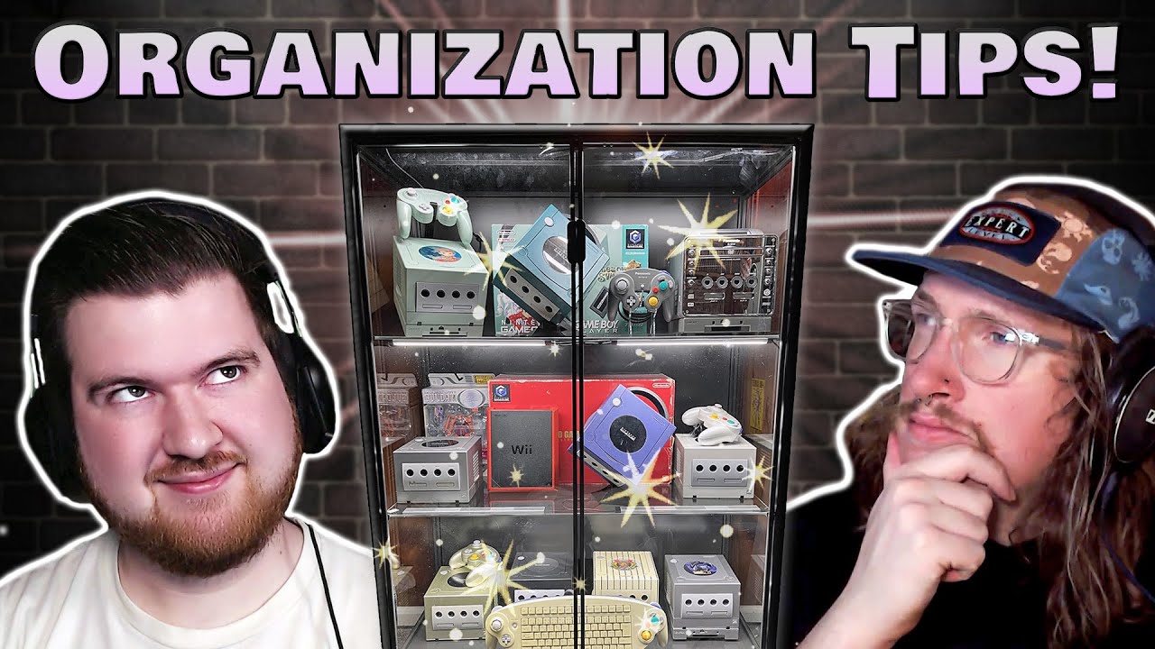 How to Organize Your Game Collection (and Game Room) - YouTube