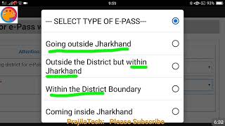 How To Apply Jharkhand COVID E Pass June 2021 | Apply COVID Lockdown Police E Pass Jharkhand 2021 screenshot 3