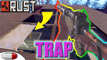 Rust: IMPROVISED TRAP BASE - Trapping COUNTER RAIDERS - Duo Raid | vanilla ( Rust PvP & Rust Raids )