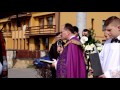Pogrzeb ks. T. Lizińczyka cz. 1 - wprowadzenie do kościoła