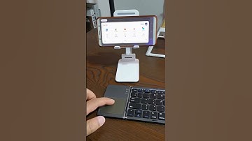 Smart Gadgets| Pocket Size Tri-Folding Keyboard with Touchpad|😍 Cool Gadgets #shorts