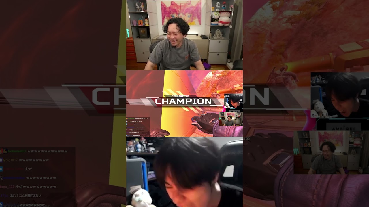 【音量注意】大会中にヤバすぎるプロゲーマーを発見してしまうボドカ【APEX】