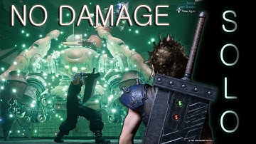 FF7R | Cloud vs. Scorpion Sentinel Boss (solo)  [no damage]