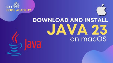 How to Download and Install Java on macOS | Raj Code Academy