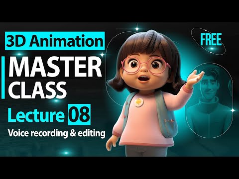 Voice Recording & Audio Editing for Animators | Master Animation Course Lecture 8 (Urdu/Hindi)