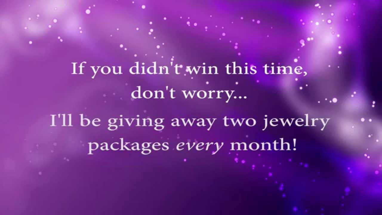 September 2015 Jewelry Giveaway Winners!