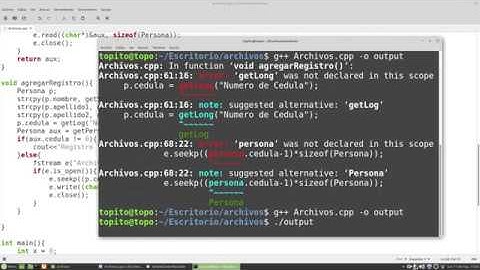 Archivos Binarios en C++ / Parte 3