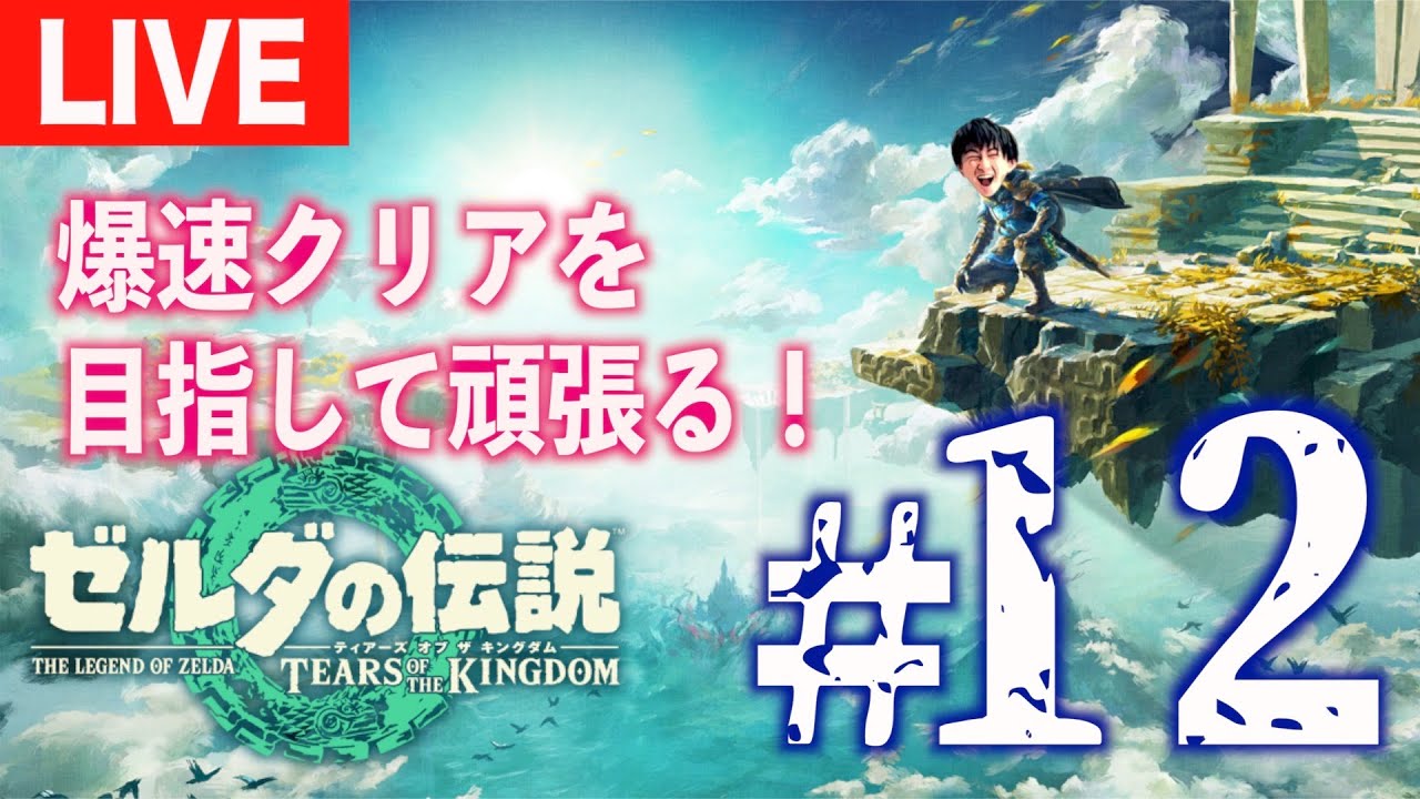 【#１２】ゼルダの伝説 ティアーズ オブ ザ キングダムやっていく！