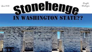 Great Motorcycle rides Washington Stone Henge and old HWY 8