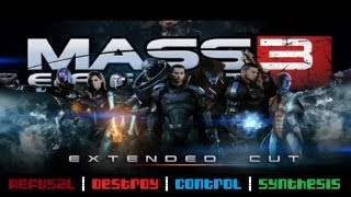 Mass Effect 3: Extended Cut - ALL four full endings