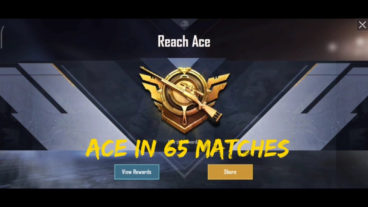 How To Reach Ace in 65-70 Matches (Easy Guide) | PUBG MOBILE