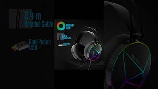 🎮🎧 Enhance Your Gaming Experience with ZEBRONICS Zeb Blitz USBGaming Headphones with Mic 🎧🎮 #shorts