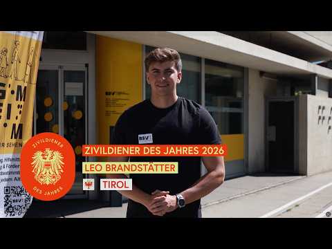 Zivildiener des Jahres 2026 – Tirol