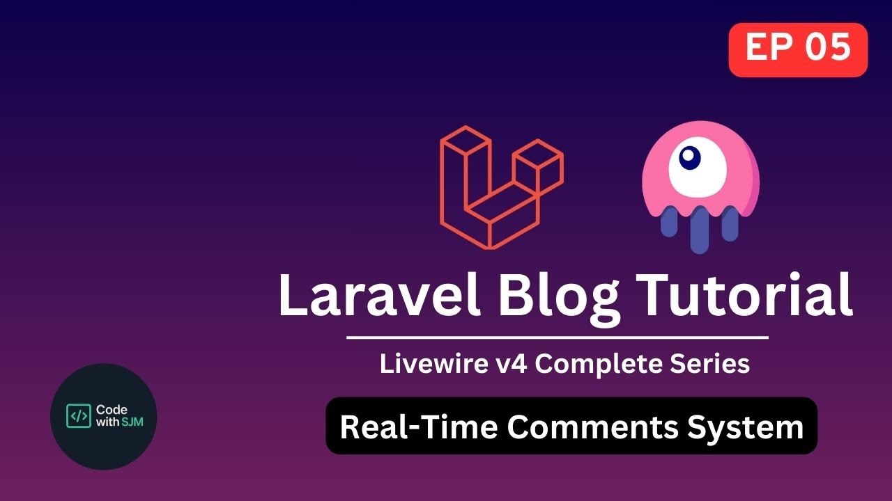 Laravel 12 + Livewire 4 ⚡ This Is How You Build a Real Blog | Ep. 5 ...