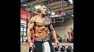 Dwayne Johnson Full Screen WhatsApp Status [ The Rock ]  Gym status