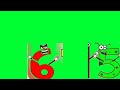 Stampede green screen number