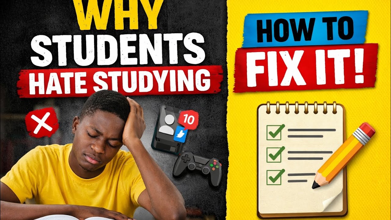Why Students Don’t Like Studying (And How to Fix It) - YouTube