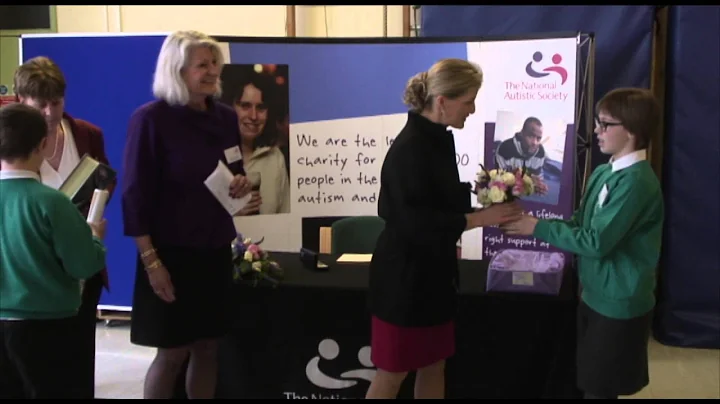 The Countess of Wessex visits Helen Allison School