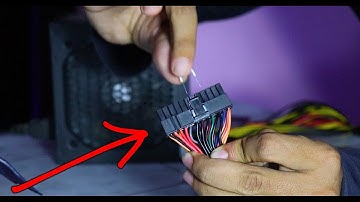 How to TEST / SWITCH ON  a PSU SMPS without a PC