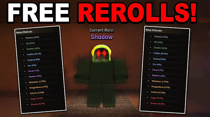 HOW TO GET FREE RE ROLLS!! in The Forge Roblox