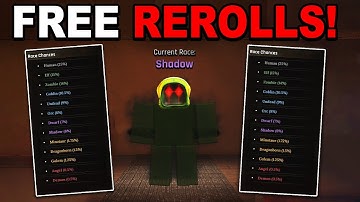 HOW TO GET FREE RE ROLLS!! in The Forge Roblox