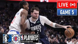 NBA LIVE! LA Clippers vs Dallas Mavericks GAME 5 | May 1, 2024 | NBA Playoffs 2024 LIVE