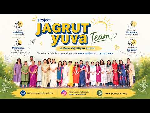 Jagrut Yuva Team at Maha Yog Dhyan Kumbh 2025