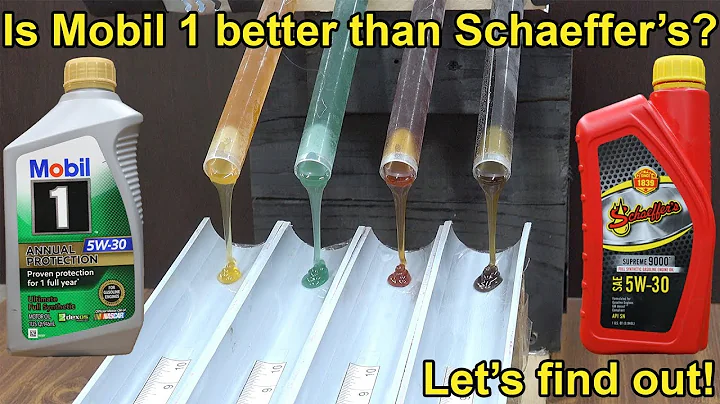 Is Mobil 1 better than Schaeffer's Full Synthetic ...