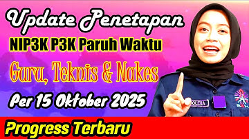 Update NIP3K Paruh Waktu per 15 Oktober 2025