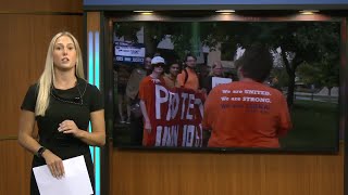 MU Health Care workers protest for 'critical staff pay'