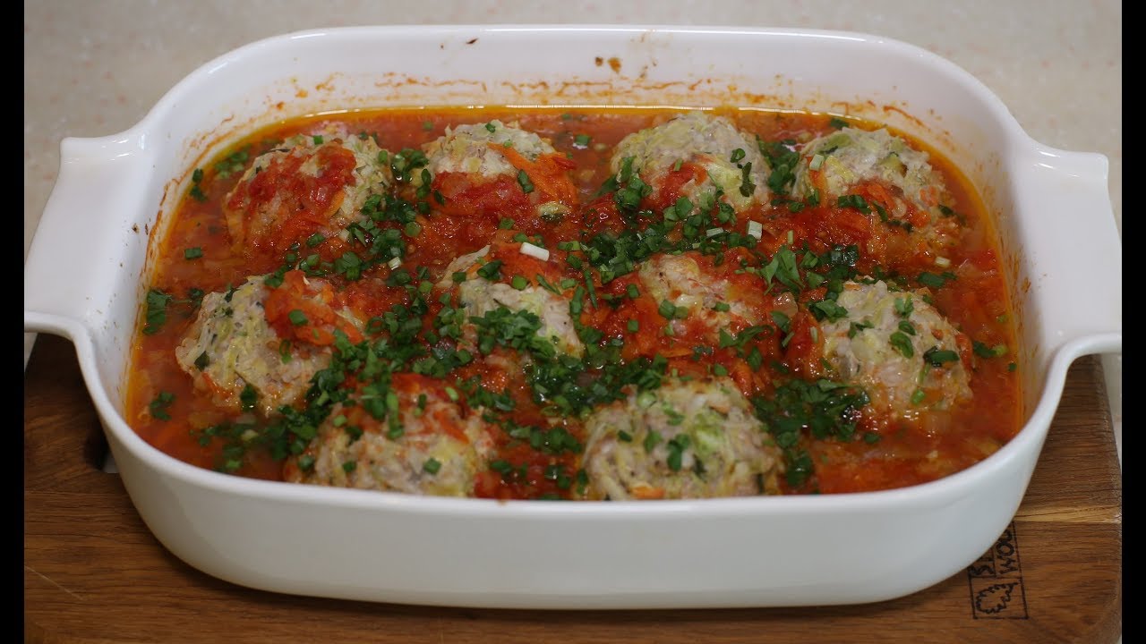 Самые вкусные ленивые голубцы. Сочные голубцы в духовке.