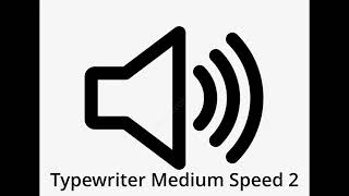 typewriter medium speed 2 | CLIP MATERIAL | SOUND EFFECT screenshot 5