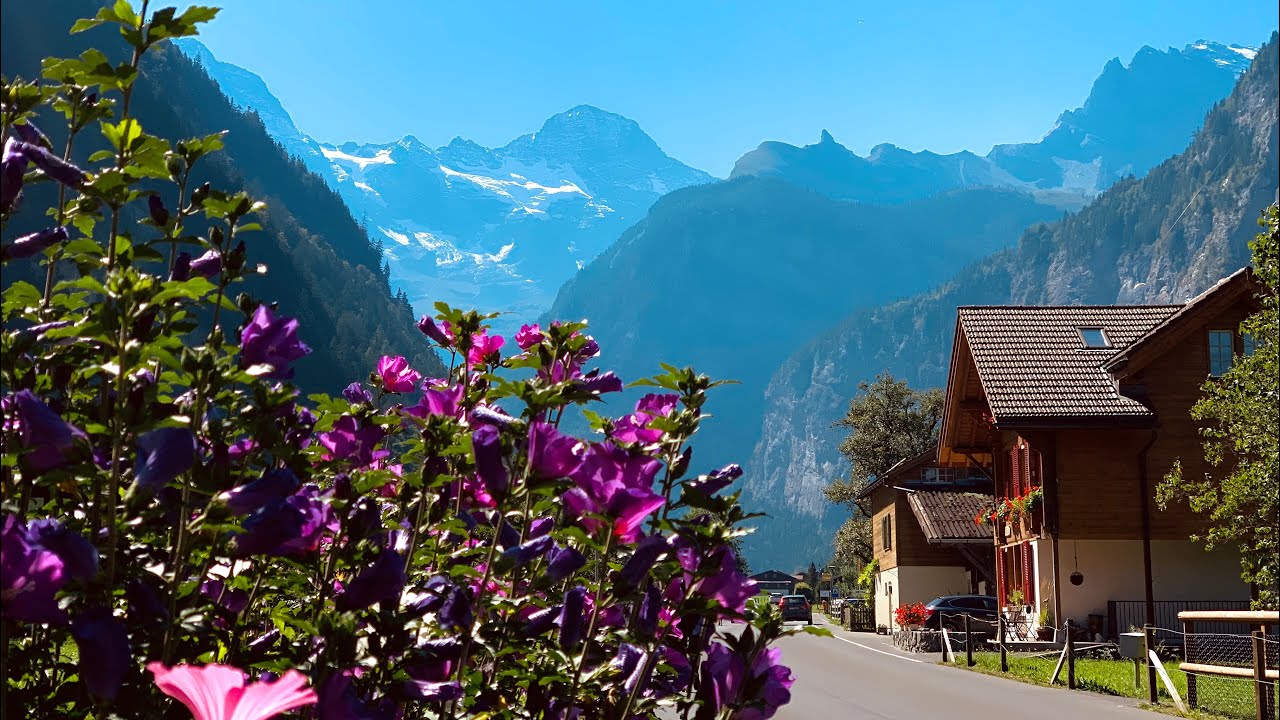 Lauterbrunnen ~Gimmelwald trekking 