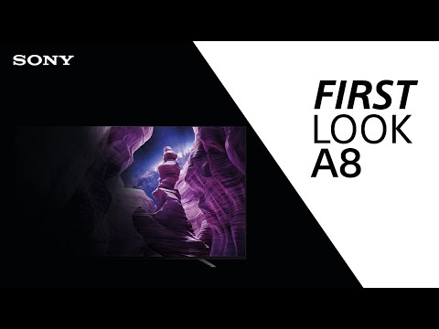 PRIMEIRO OLHAR: Sony A8 TV