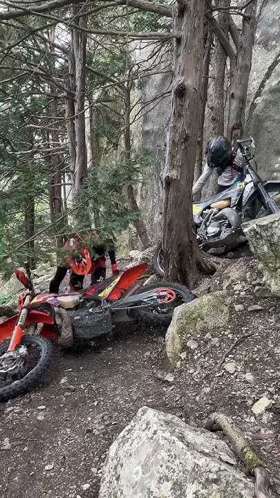 Упражнение для эндуристов #enduro #motorcycle #dirtbike #мотоцикл # ...