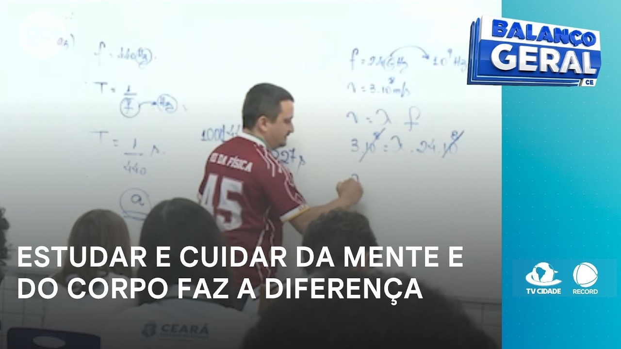 Além de estudar, focar nos cuidados da mente e do corpo pode fazer a diferença | Balanço Geral CE