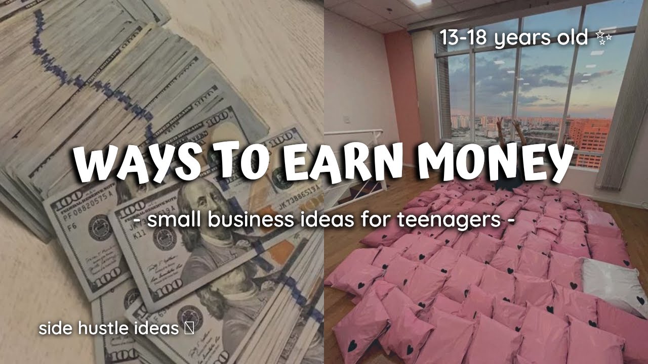 Top business ideas for teens 💸 || Start earning today - YouTube