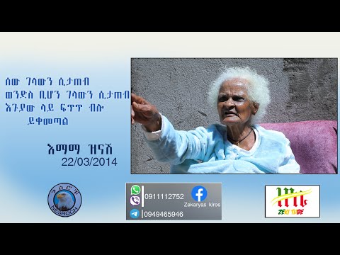 ቪዲዮ: ሌላ ትዕይንት -በሰብአዊ ጉዳት ላይ