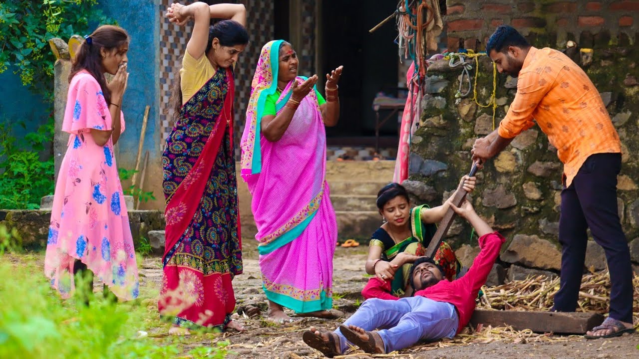 आई घरी🏠आल्यानंतर दोन्ही सुना💃आश्या झाप झाप झापल्या😠कि नाकातले केस जळाले🔥By-Ashwini gavhane