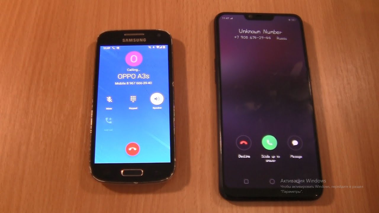 Over the Horizon Incoming call & Outgoing call at the Same Time Samsung ...