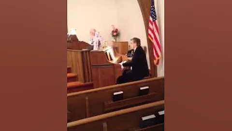 Mom and Marge Piano Duet 2014 Hymn 1