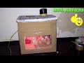 Homemade Incubator For Chicken Eggs || Hatching Chicks at Home