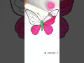 Pink butterfly ❤️🦋❤️Glitter Art🎨 #glitter #glitterart #butterfly #pink